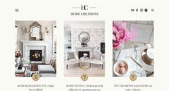 Desktop Screenshot of homecreations.pl